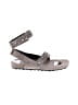 Stuart Weitzman 100% Leather Gray Sandals Size 7 - photo 1