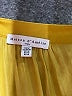 Maison d' Amelie 100% Polyester Yellow Sleeveless Blouse Size M - photo 7
