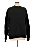 Zara 100% Cotton Solid Black Sweatshirt Size L - photo 1