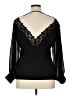 Venus Black Long Sleeve Blouse Size XL - photo 2