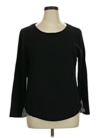 Style&Co Long Sleeve Blouse (view 1)