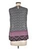 Laundry by Shelli Segal 100% Polyester Gray Sleeveless Blouse Size 6 - photo 2