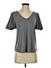 Green Envelope Gray Short Sleeve Top Size S - photo 1