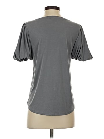 Green Envelope Short Sleeve Top (view 2)