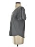 Green Envelope Gray Short Sleeve Top Size S - photo 5