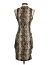 Shinestar Animal Print Tan Cocktail Dress Size S - photo 2