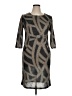 Margo Graphic Gray Cocktail Dress Size EU 46 / US 16 - photo 1
