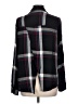 Pixley 100% Rayon Plaid Black Long Sleeve Button-Down Shirt Size L - photo 2
