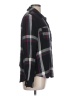 Pixley 100% Rayon Plaid Black Long Sleeve Button-Down Shirt Size L - photo 4