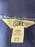 Athleta Girl 100% Polyester Blue Track Jacket Size 12 - photo 3