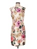 R&K Floral Ivory Cocktail Dress Size 4 (petite) - photo 1
