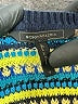 BCBGMAXAZRIA 100% Cotton Stripes Yellow Pullover Sweater Size M - photo 7