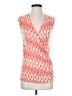 Pixley Orange Sleeveless Blouse Size S - photo 1