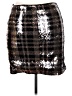 chic soul (chicsoul.com) 100% Polyester Tweed Brown Gold Formal Skirt Size 2X - photo 2
