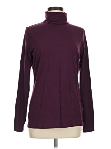 Lands' End Long Sleeve Turtleneck (view 1)
