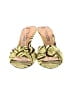 Moda Spana Animal Print Yellow Sandals Size 6 - photo 2
