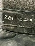 Zara Metallic Black Shorts Size L - photo 3