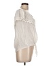 A. Byer Ivory Short Sleeve Blouse Size M - photo 4