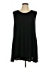 Popular Basics Black Sleeveless T-Shirt Size L - photo 1