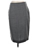 Theory Solid Gray Wool Skirt Size 0 - photo 1