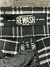 Rewash Plaid Black Casual Pants Size S - photo 4
