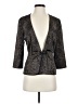 Alex Evenings Animal Print Brown Gray Blazer Size S - photo 1