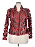 IMAGE LEATHER Print Red Jacket Size XXL - photo 1