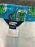 Lands' End 100% Polyester Paisley Green Blue Board Shorts Size XL - photo 3