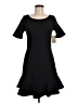 HD in Paris Solid Black Cocktail Dress Size 6 - photo 1
