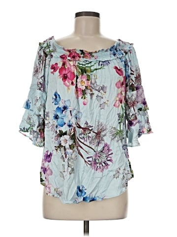 Hale Bob Short Sleeve Blouse (view 1)