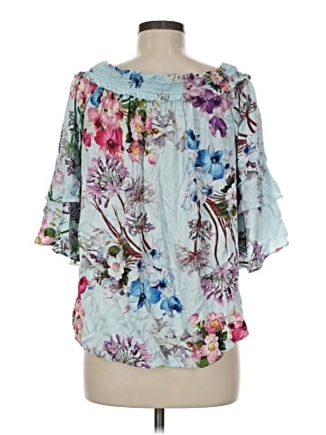 Hale Bob Short Sleeve Blouse (view 2)