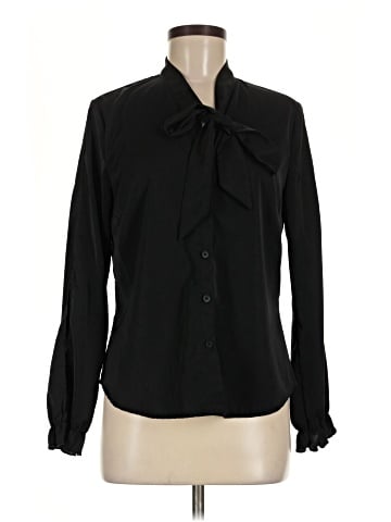Allegra K Long Sleeve Blouse (view 1)