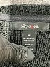 Style&Co Black Pullover Sweater Size M - photo 4