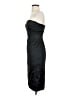 Bebe Solid Black Cocktail Dress Size S - photo 5