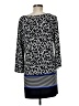 Alfani Animal Print Black Casual Dress Size M - photo 2