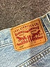 Levi's 100% Cotton Blue Denim Shorts Size 27 waist - photo 3