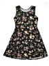 Beautees Floral Black Dress Size M (kids) - photo 1