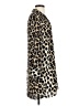 Zara Basic 100% Polyester Animal Print Tan Casual Dress Size S - photo 4
