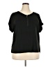 VIISHOW Black Short Sleeve Top Size 2X - photo 1