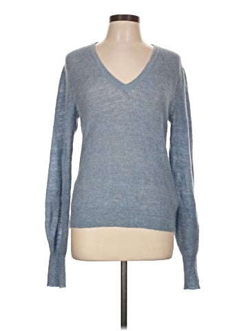 Madewell Alpaca-Blend Deep V-Neck Sweater (view 1)