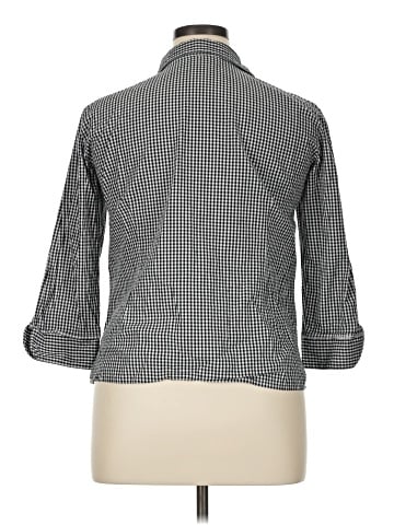 Harve Benard by Benard Holtzman 3/4 Sleeve Button-Down Shirt (view 2)
