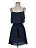 My Michelle 100% Polyester Polka Dots Blue Casual Dress Size S - photo 1