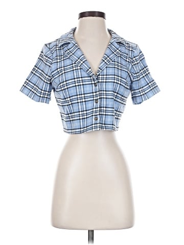Hollister Short Sleeve Blouse (view 1)