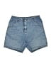 Woolrich 100% Cotton Blue Denim Shorts Size 8 - photo 1
