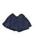Lands' End 100% Cotton Solid Blue Skirt Size 6X - 7 - photo 1