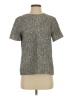 Rag & Bone Gray Short Sleeve Top Size S - photo 1
