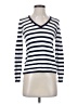 J.Crew Factory Store 100% Cotton Stripes White Pullover Sweater Size XS - photo 1