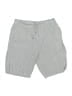 Chico's 100% Linen Chevron-herringbone Gray Shorts Size Sm (0) - photo 1