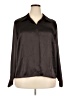 Koret 100% Polyester Brown Long Sleeve Blouse Size 20 - photo 1