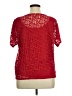 Ruby Rd. Red Short Sleeve Blouse Size XL (estimated) - photo 2